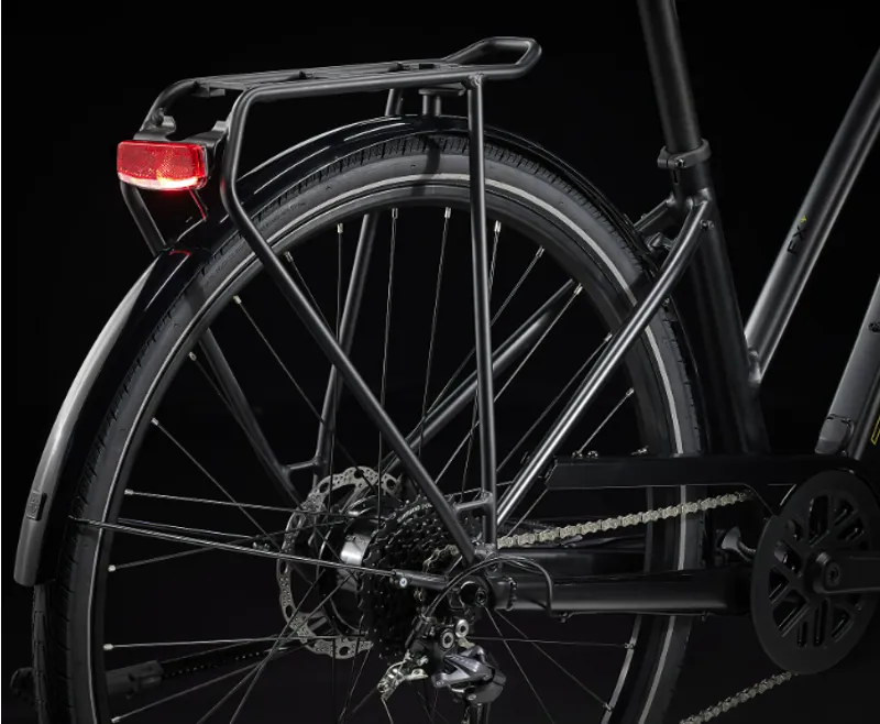 Trek Fx+ 2 Stagger Electric Hybrid Bike 2025 in Satin Black-8